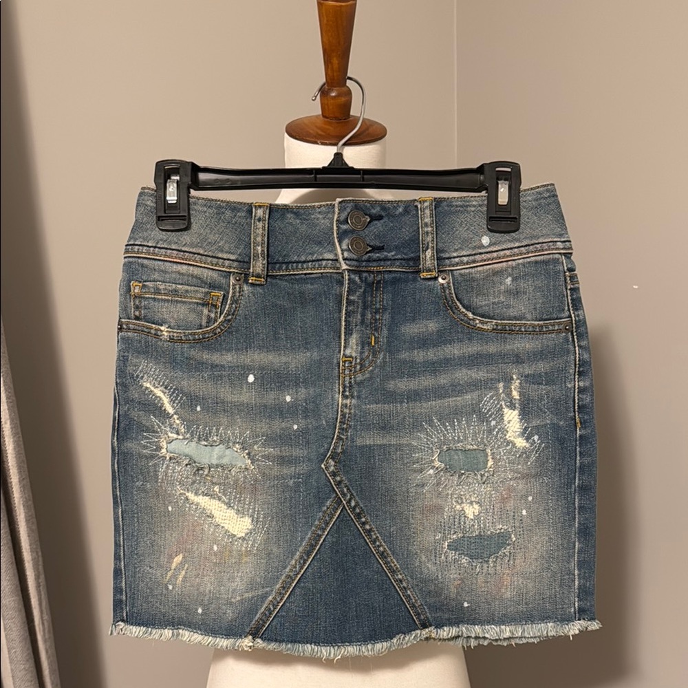 LONDONJEAN multicolored mini casual skirt